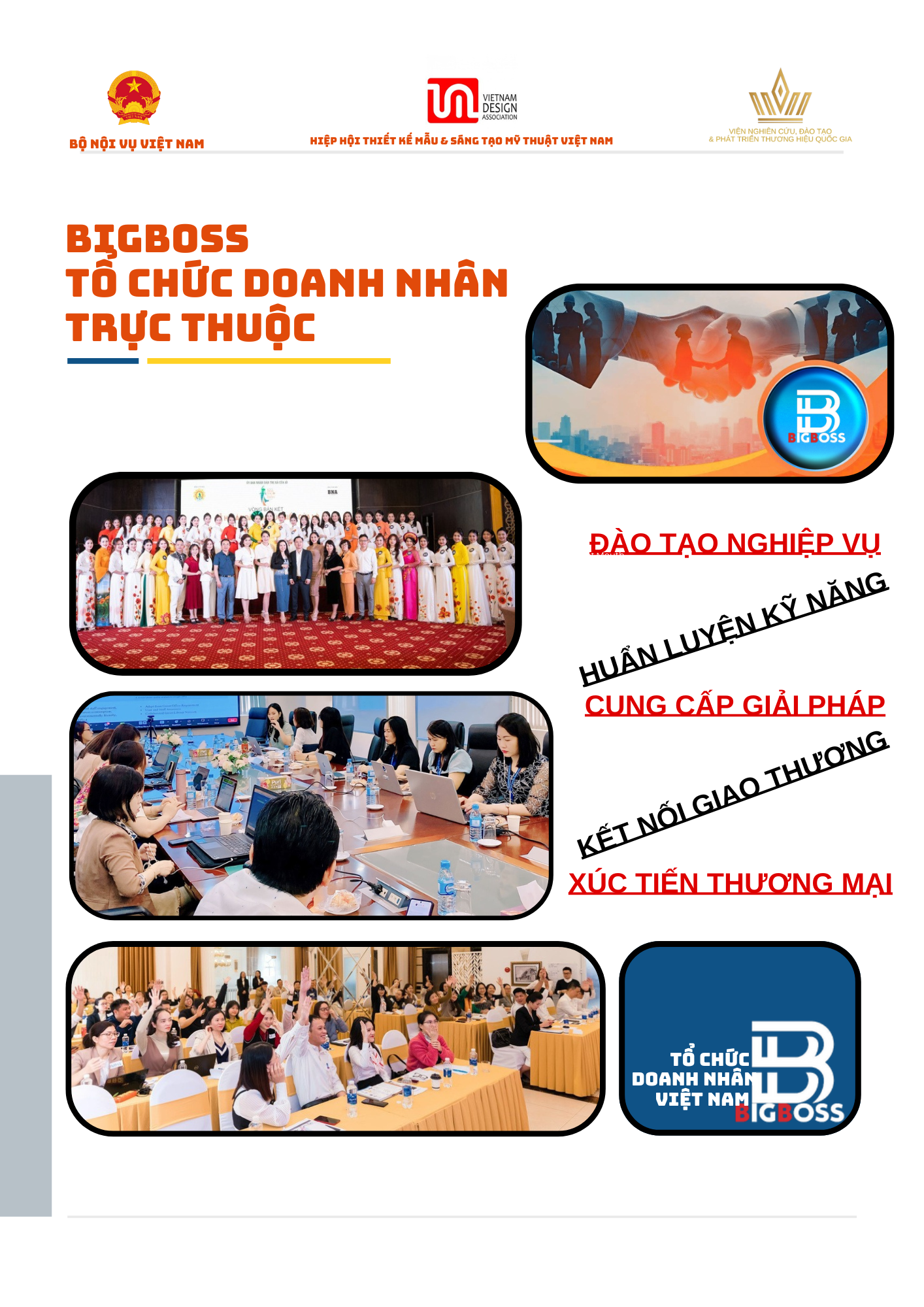 Bigboss Tổ chức doanh nhân trực thuộc