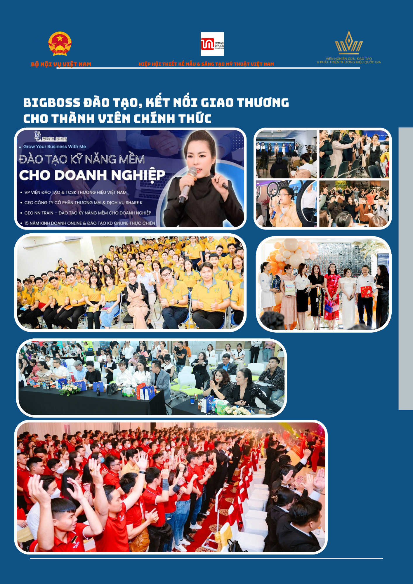 Bigboss Đào tạo, kết nối giao thương cho thành viên chính thức