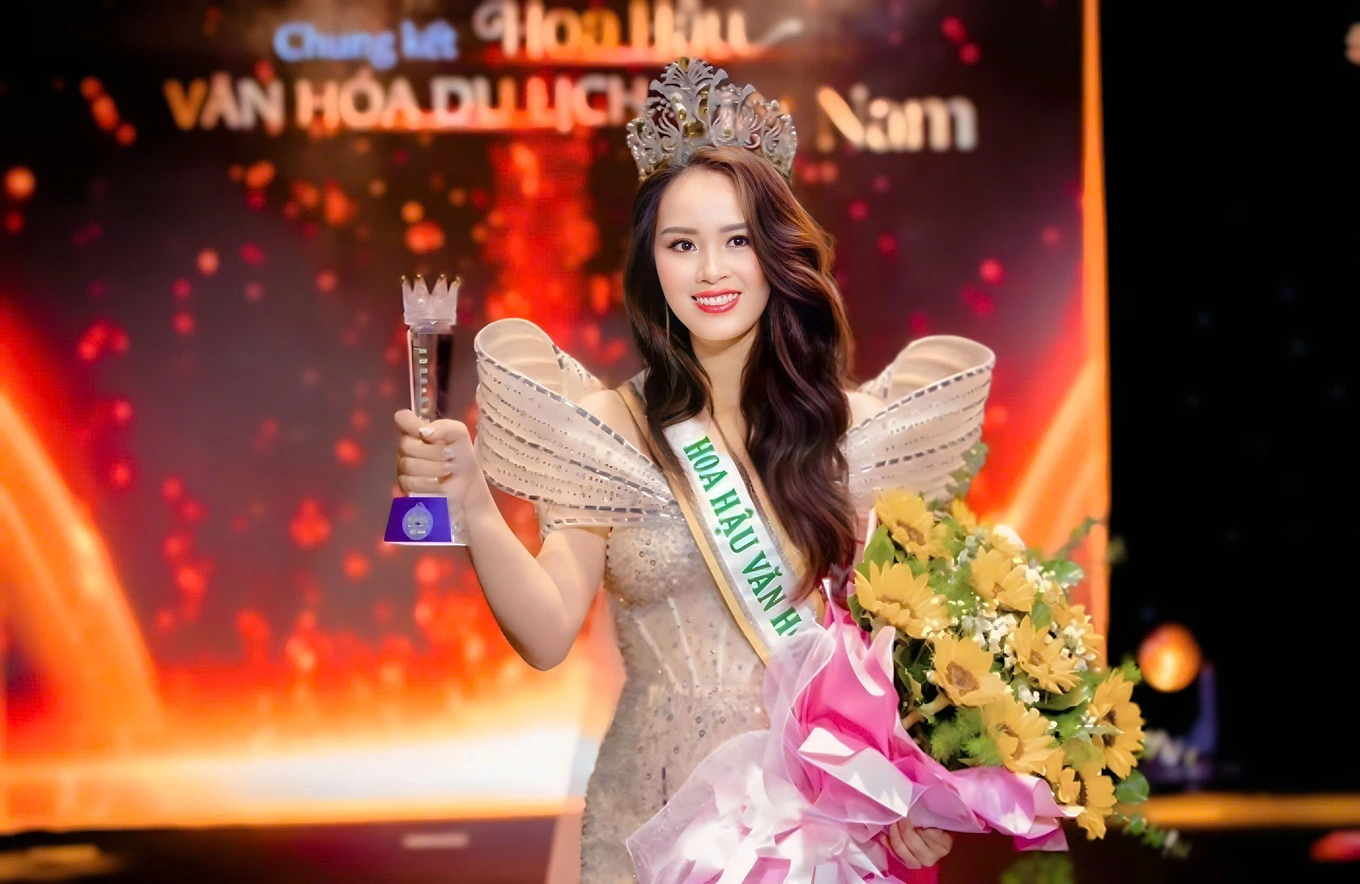 Tân hoa hậu Phạm Thị Ngọc Thanh sở hữu vóc dáng cân đối với chiều cao 1,68m (Ảnh: Ban tổ chức).